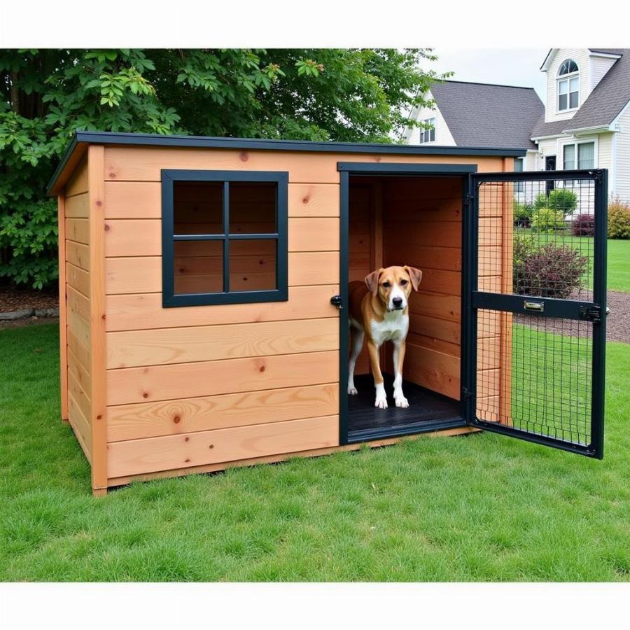 Double Door Dog Kennel