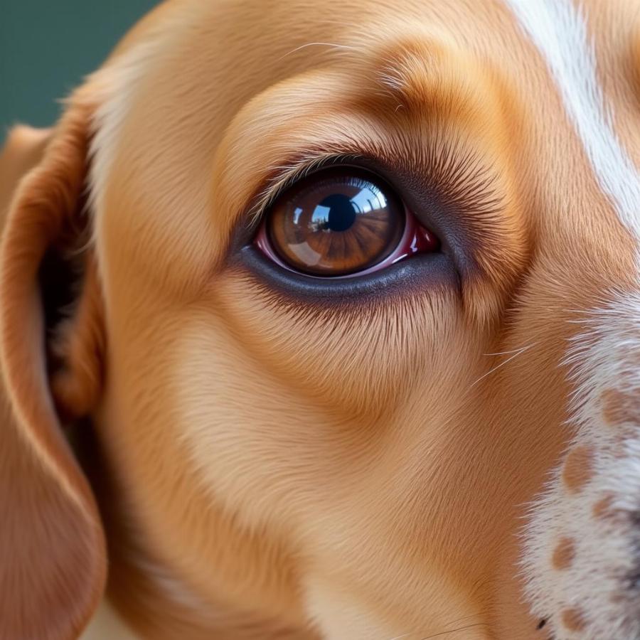 Dog with Dry Eye