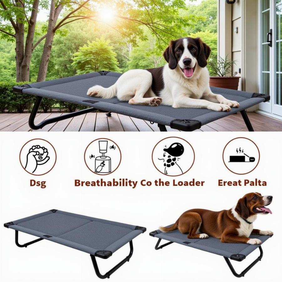 Elevated Dog Bed