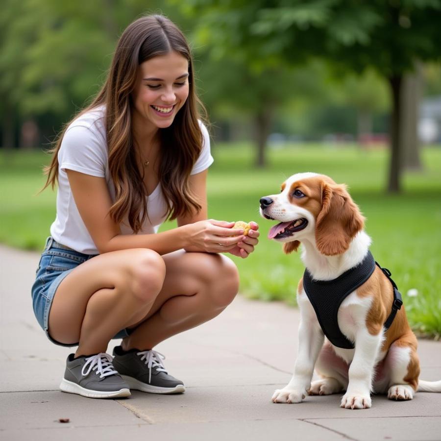 Positive Reinforcement in ESA Dog Training