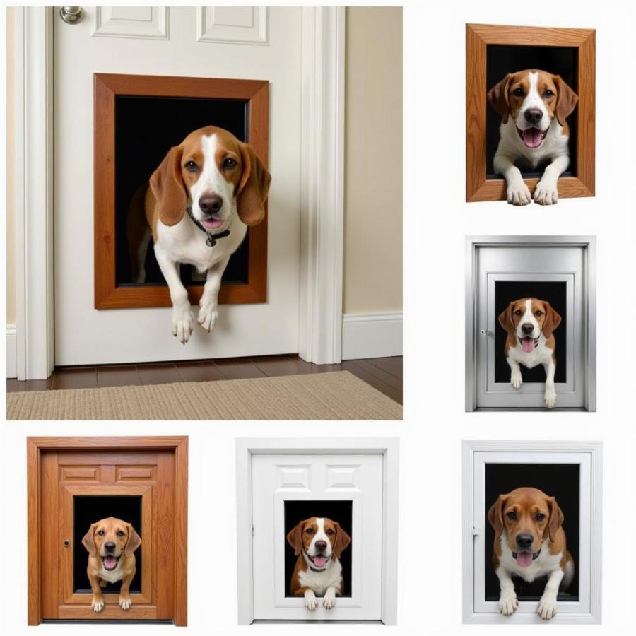 Different Styles of Exterior Dog Door Covers