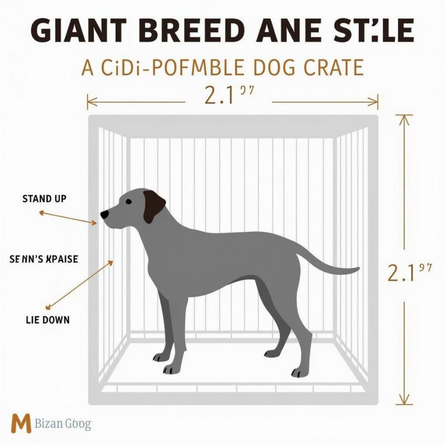 Giant Breed Dog Crate Sizing