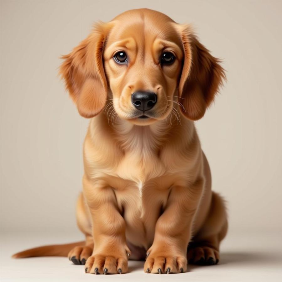 Golden Retriever Weiner Dog Mix Appearance