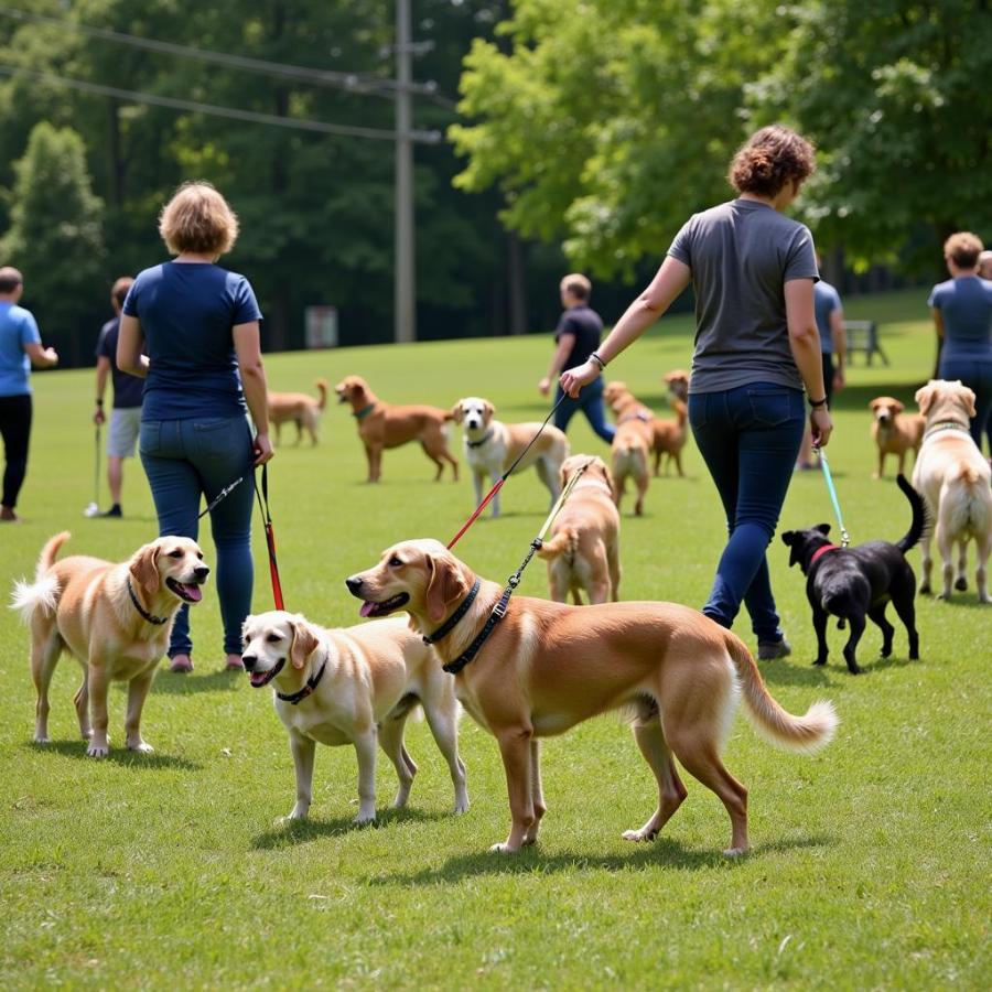 Group Dog Training Class in Knoxville