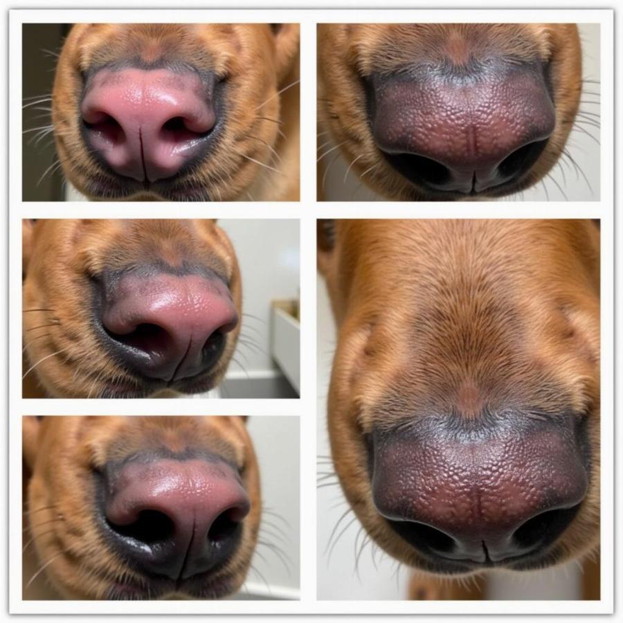 Symptoms of Dog Nose Hyperkeratosis