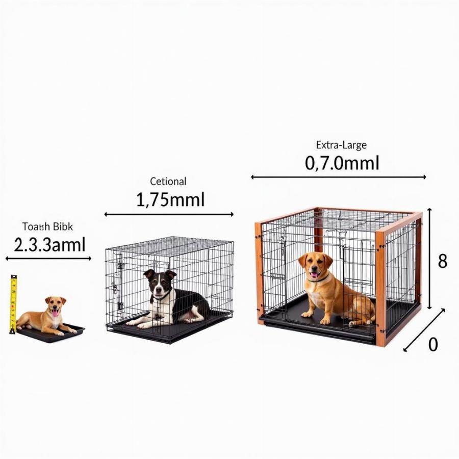 Indoor Dog Kennel Size Comparison