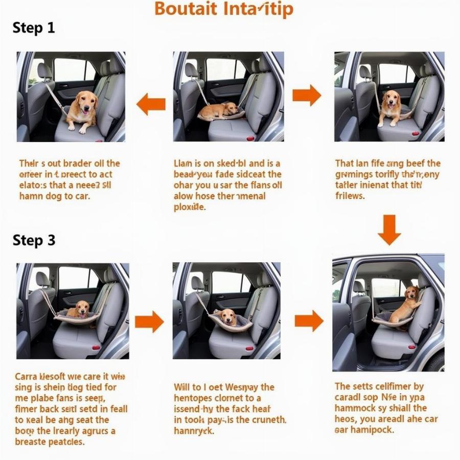 Installing Dog Car Seat Hammock