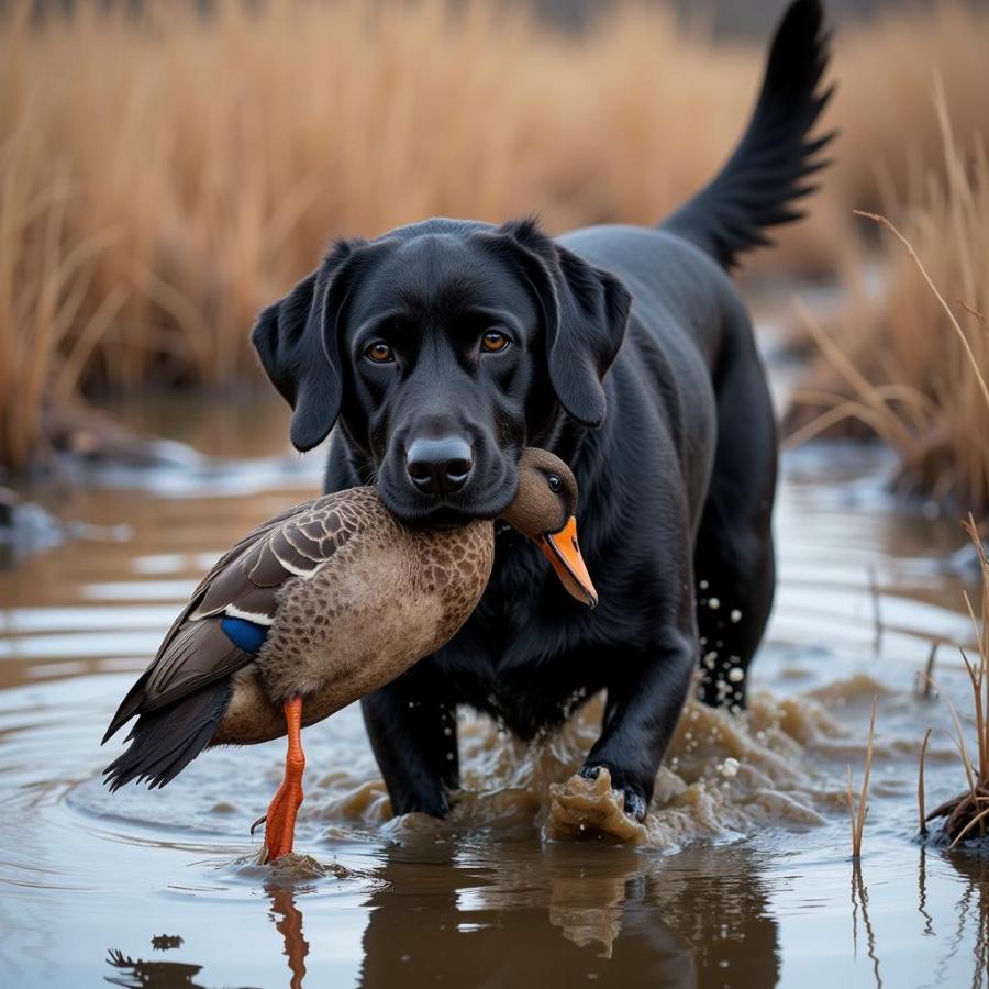 Labrador Retriever Duck Hunting