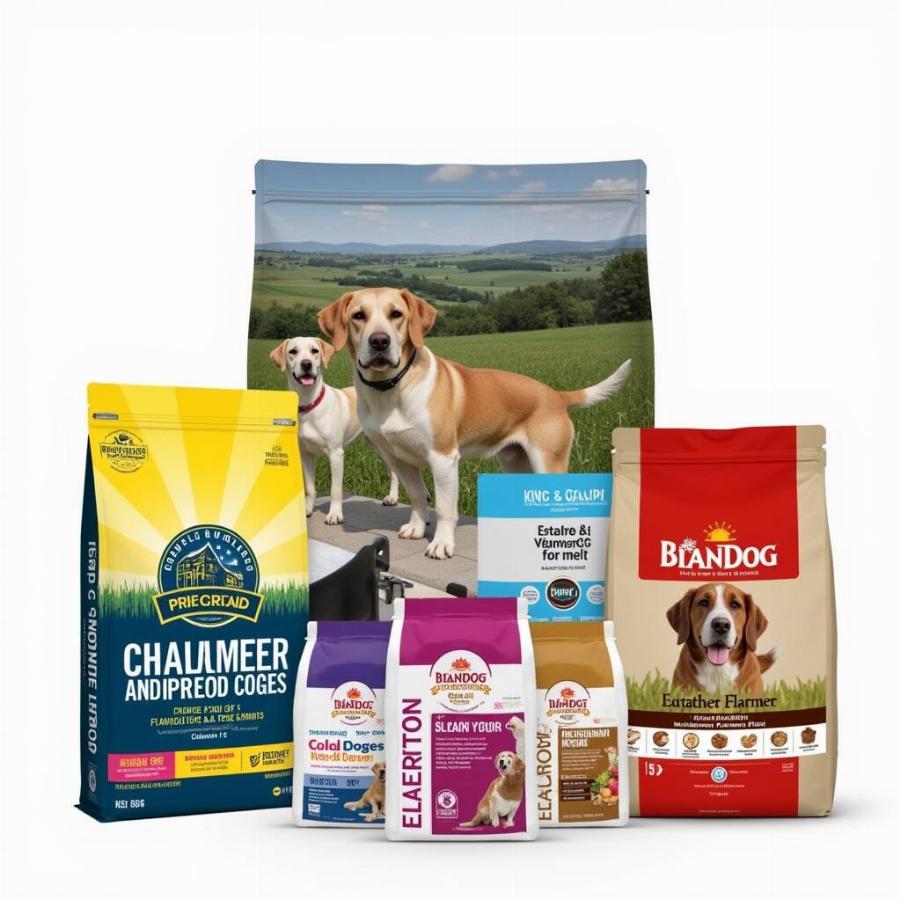 Variety of Dog Food Choices for Large Breeds