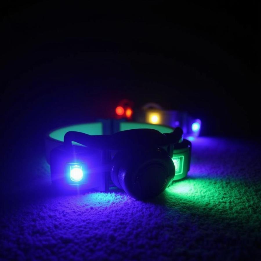 Dog Collar with LED Lights