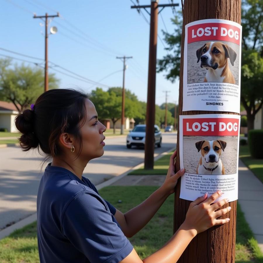 Searching for a Lost Dog in San Antonio