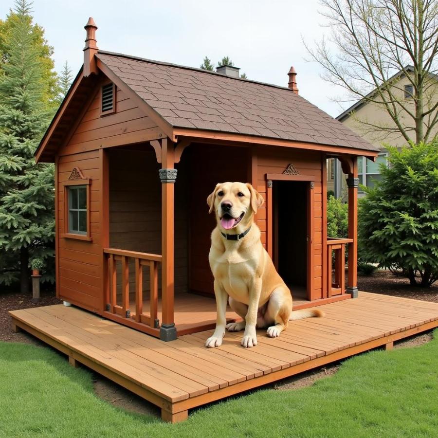 Luxury Large Dog House