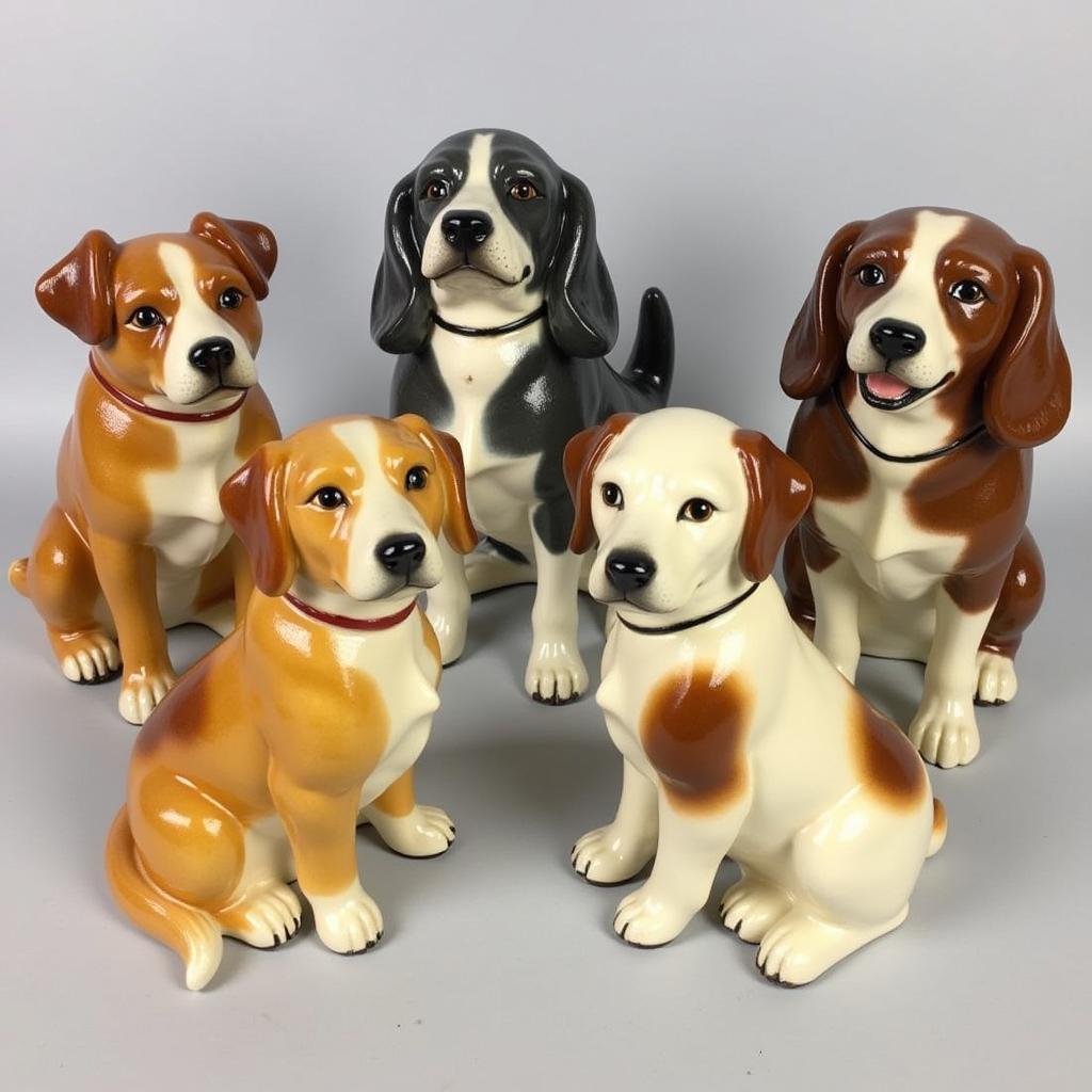 McCoy Dog Cookie Jar Collection