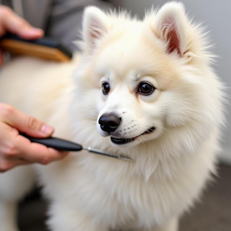 Mini Samoyed Grooming