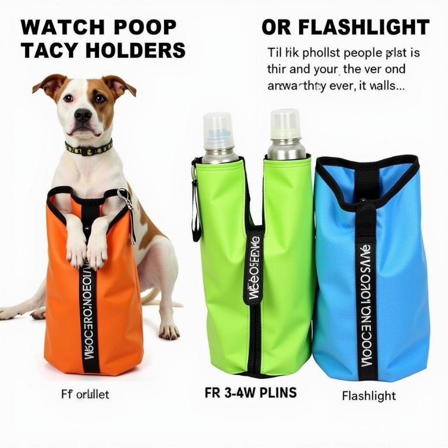 Multifunctional Dog Poop Bag Holder