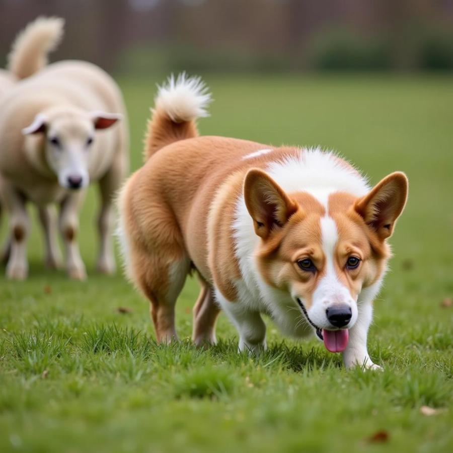 Pembroke Welsh Corgi Herding