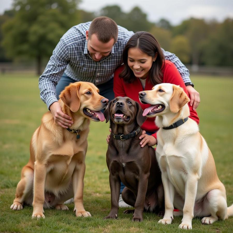 Pitbull and American Bulldog as Family Companions