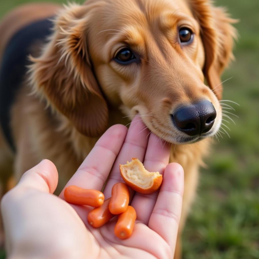 Safe Hot Dog for Dogs