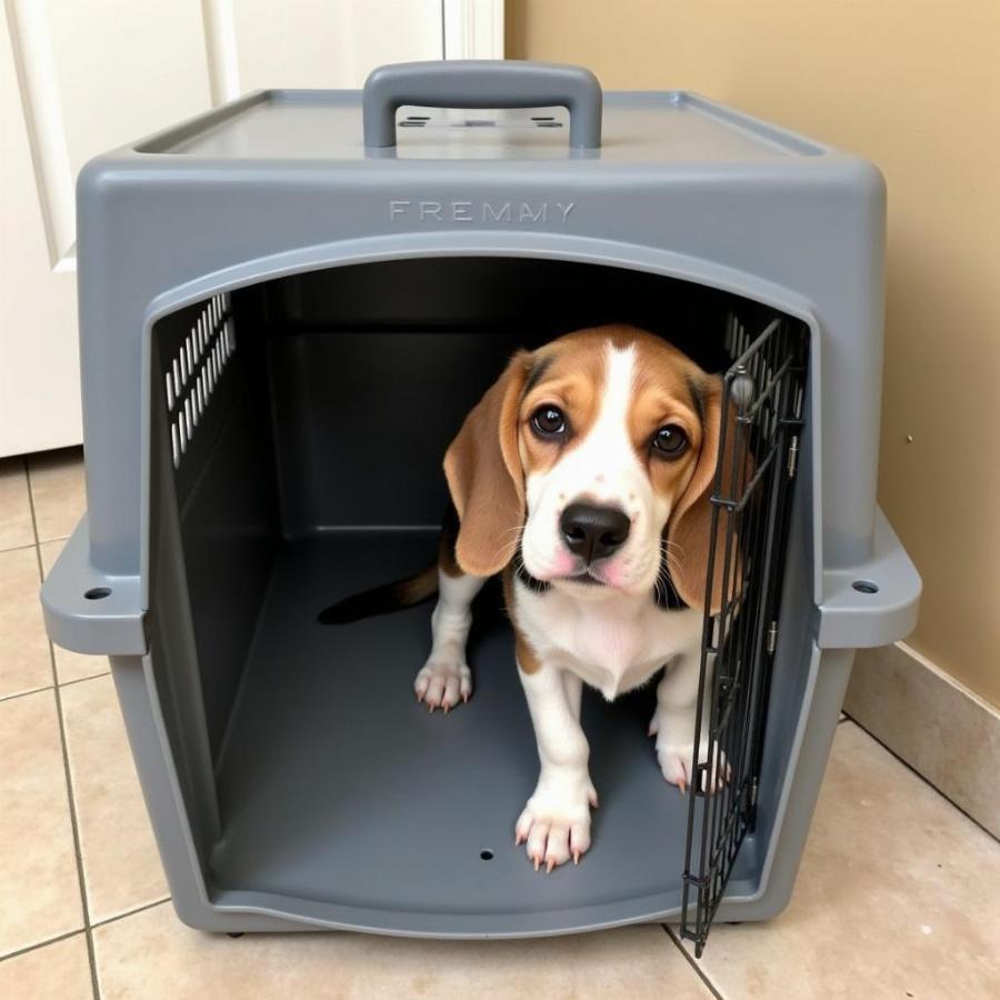 Plastic Dog Crate for Travel