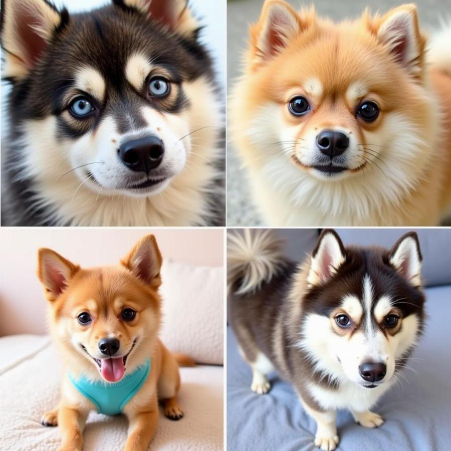 Pomeranian Mix Breed Dogs