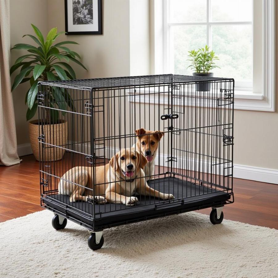 Portable Heavy Duty Dog Crate