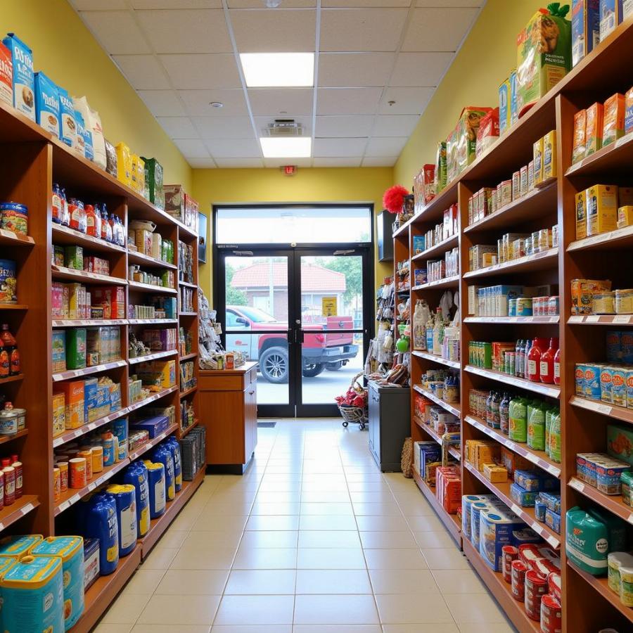 Inside a bustling pet store in Puerto Rico