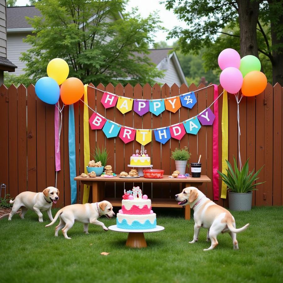 Puppy Dog Birthday Party Decorations