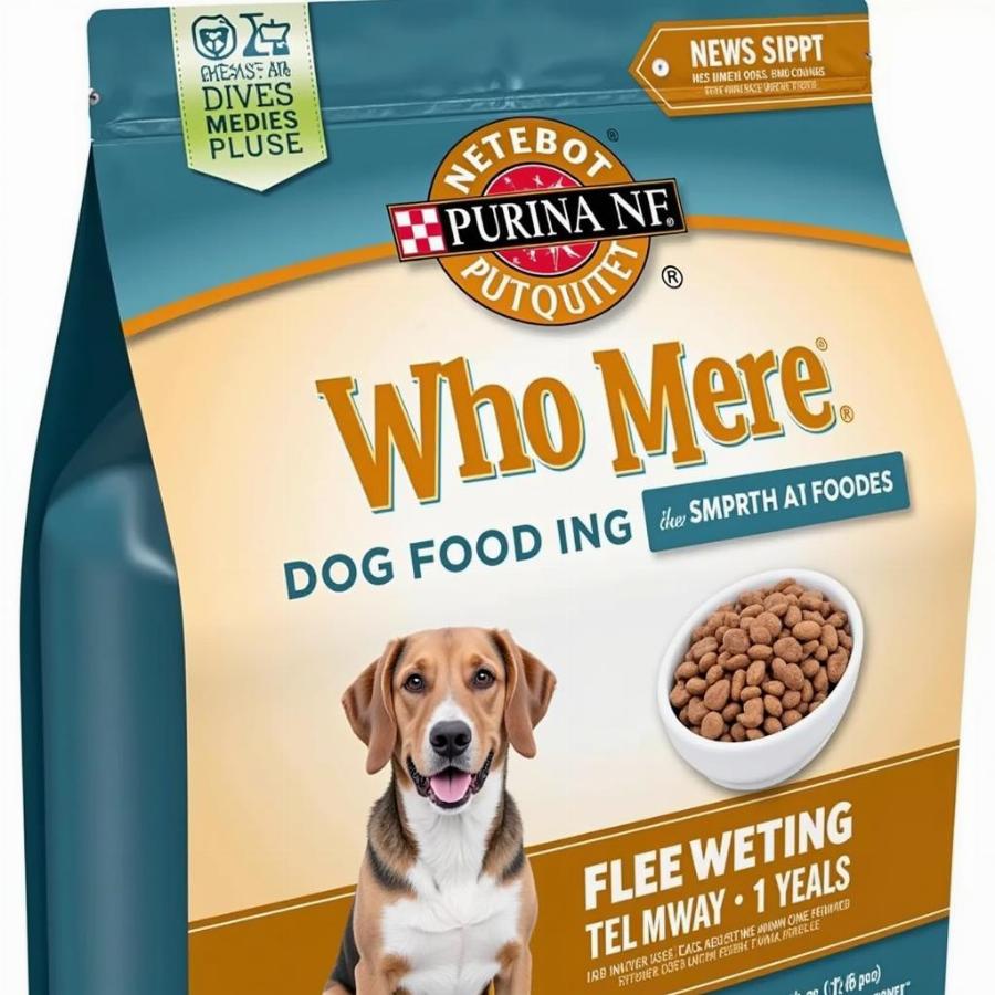 Purina NF Dog Food Packaging