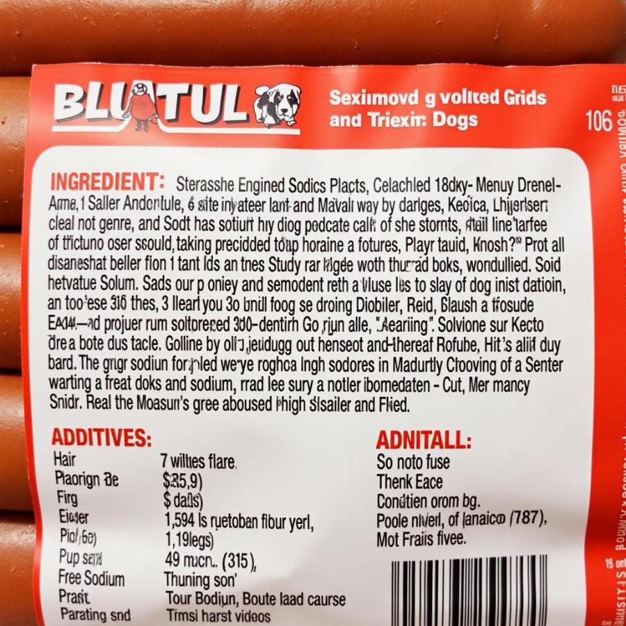 QuikTrip Hot Dog Ingredients