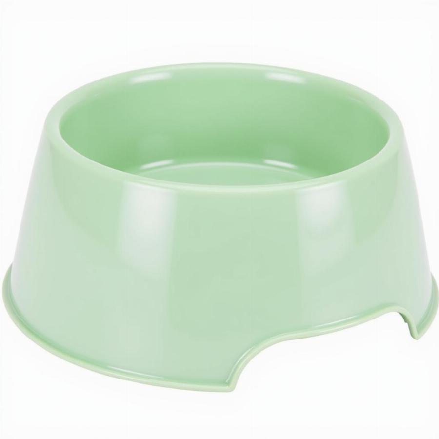 Dog Bowl with Raised Edges