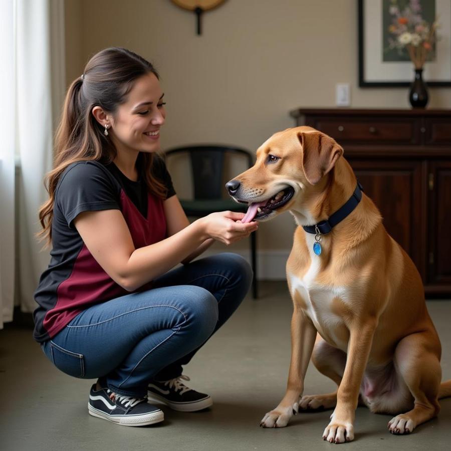 Reactive Dog Boarding Staff Interaction