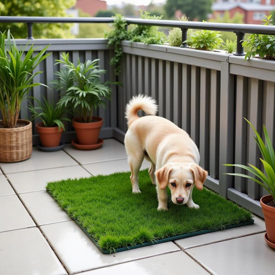 Real Grass Dog Potty for Balcony