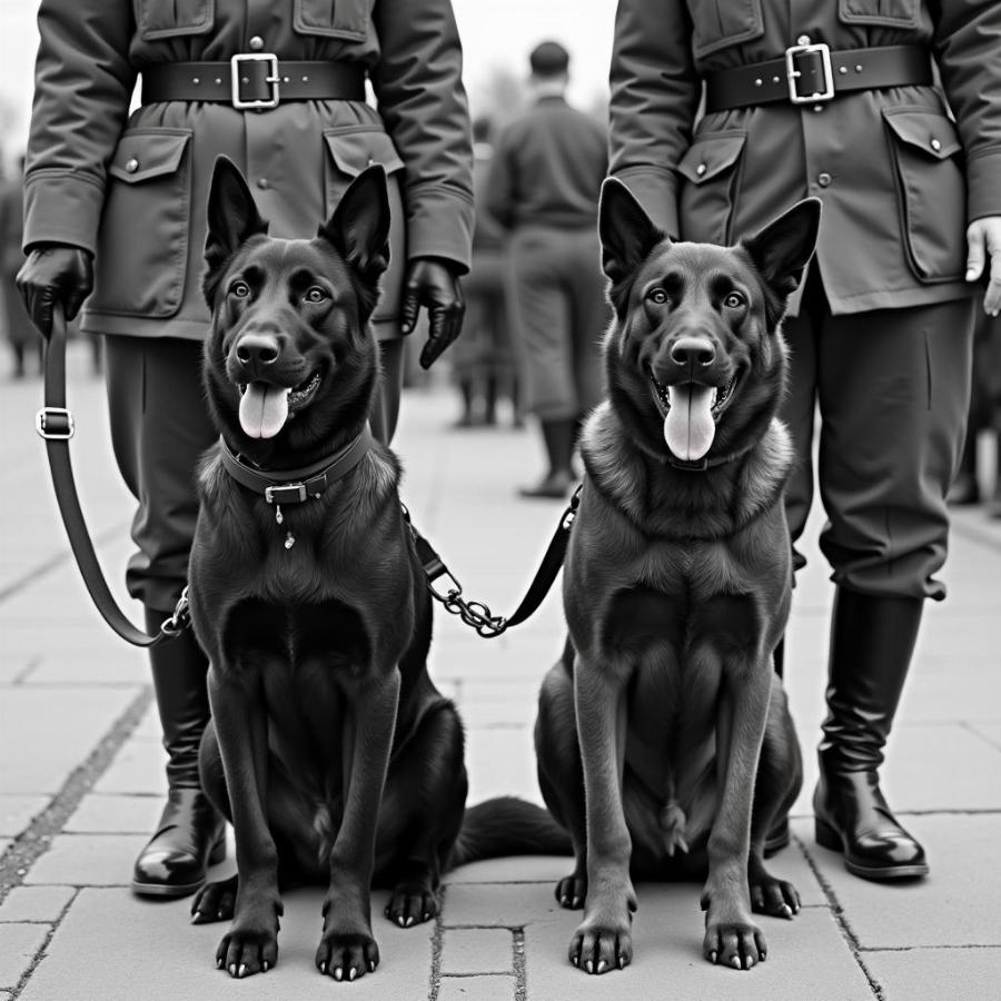 Russian Police Dogs in History