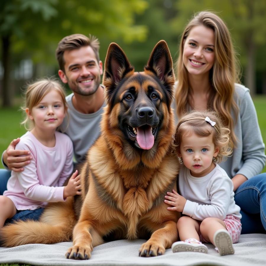 Shiloh Shepherd with Family