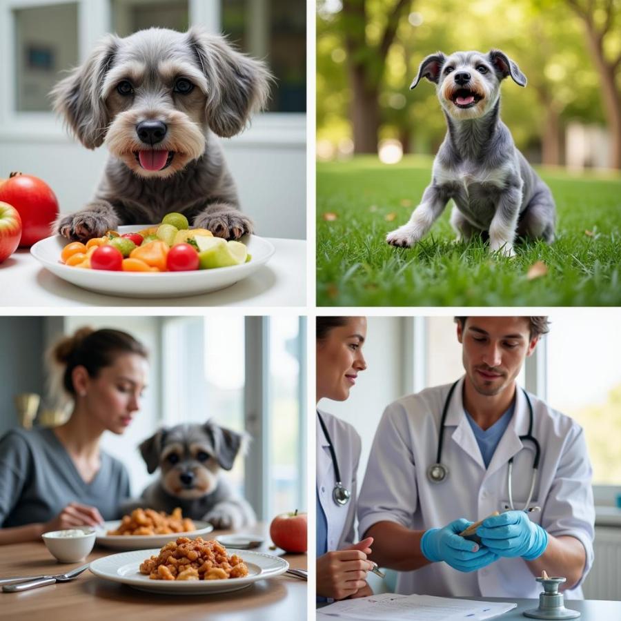 Caring for a Small Gray Dog: Nutrition, Exercise, and Health