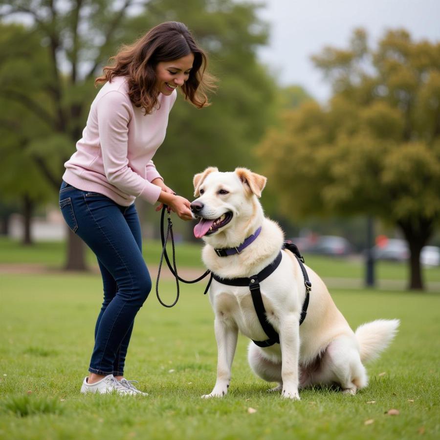 South Bay Dog and Owner