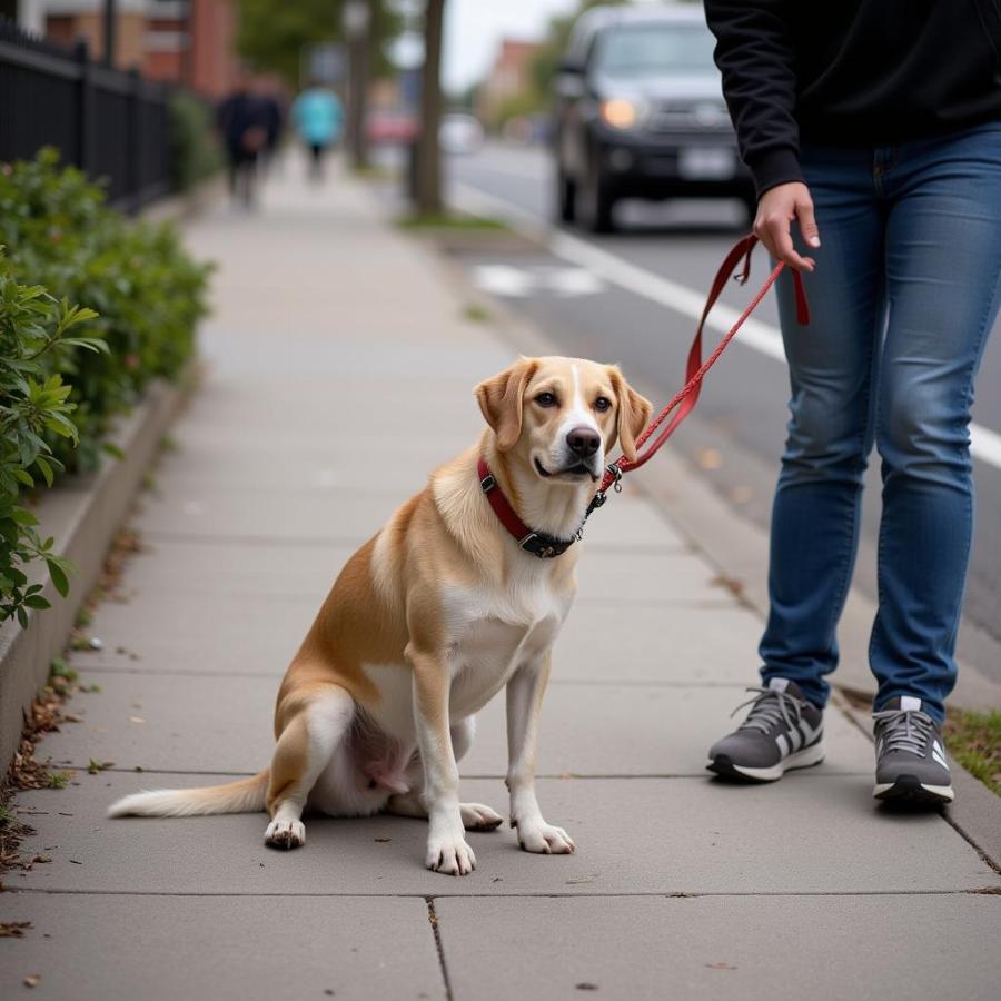 Dog Refusing to Walk