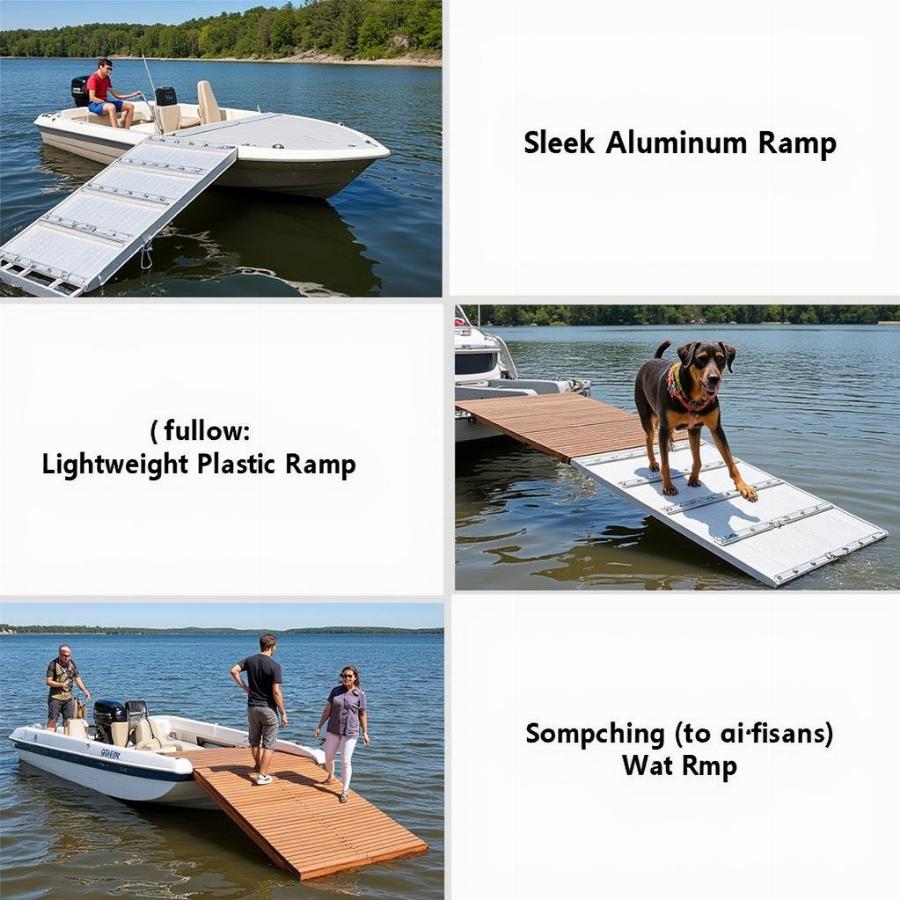 Different Types of Dog Boat Ramps