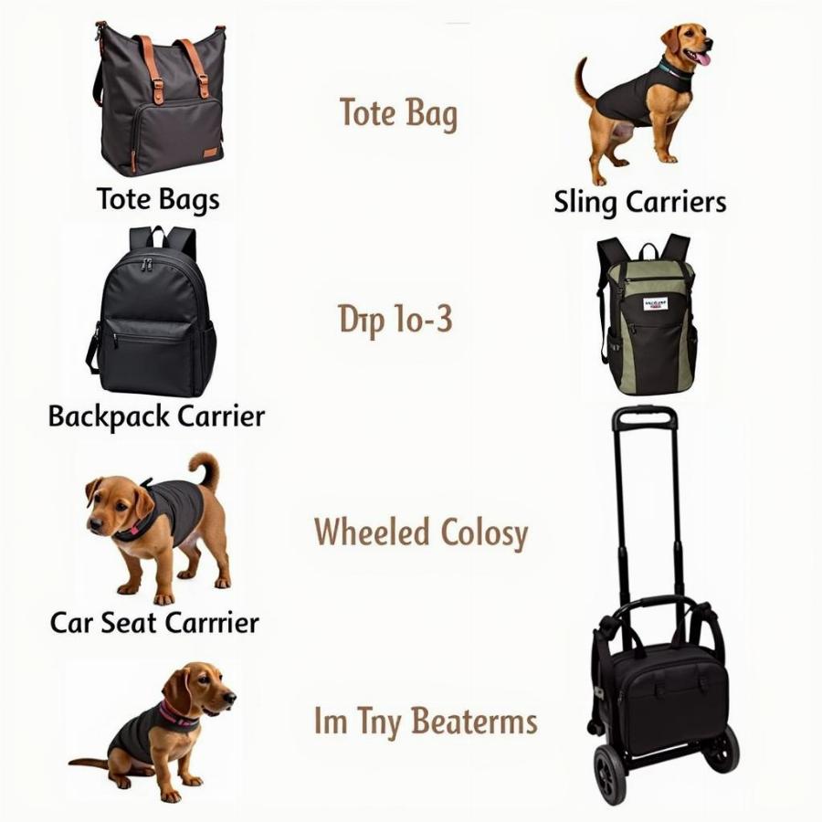 Different Dog Carrier Options