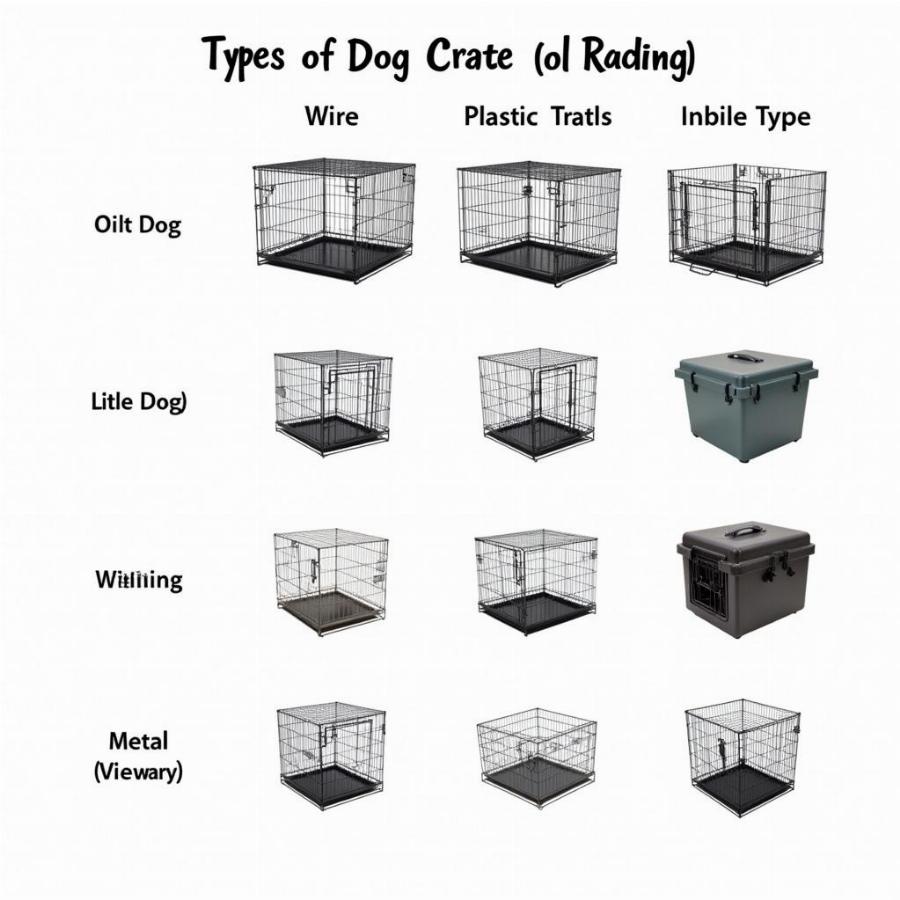 Different Types of Dog Crates