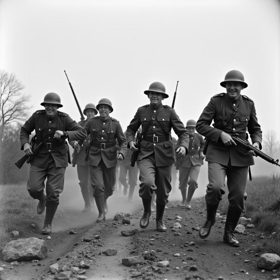 US Marines in Battle