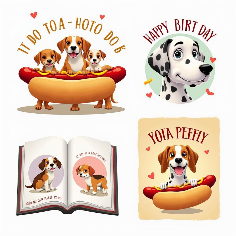 Using Hot Dog Clipart in Projects: Website Design, Educational Materials, Greeting Cards, Social Media Graphics