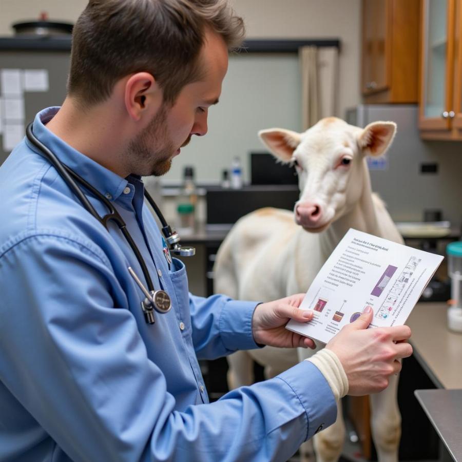 Veterinarian Examining AI Kit