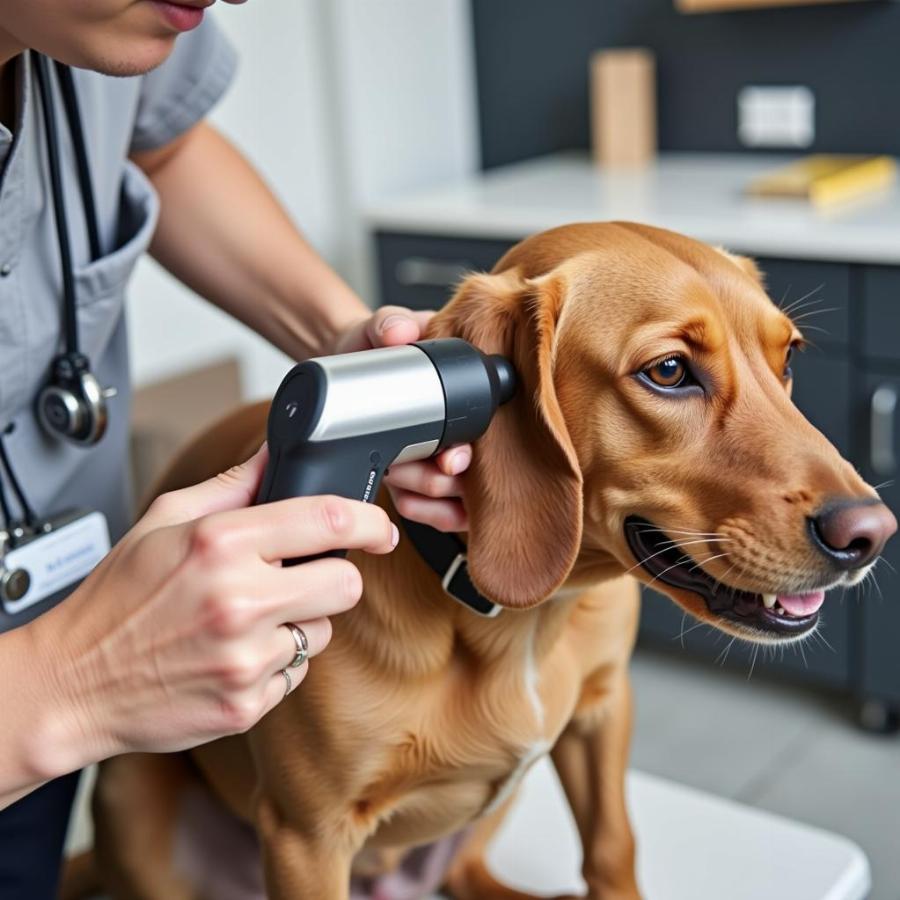 Veterinary Ear Examination