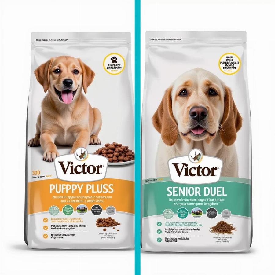 Victor Dog Food for Different Life Stages