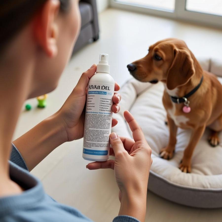 Checking Anti Dog Lick Spray Ingredients