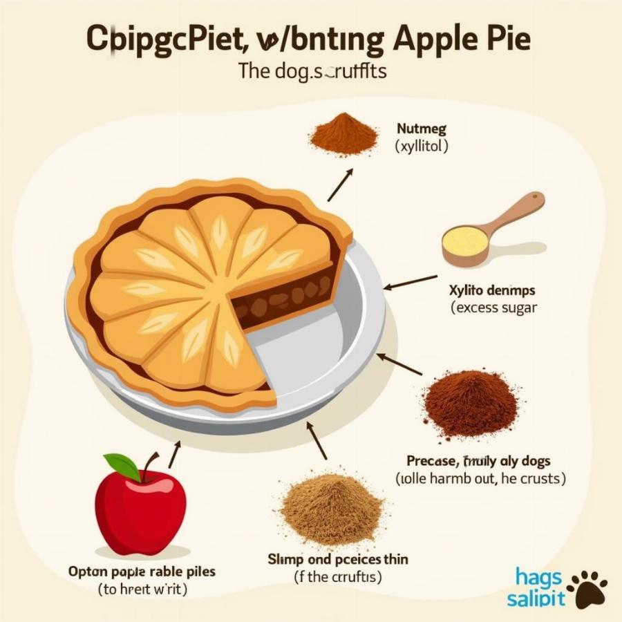 Apple Pie Ingredients Dangerous for Dogs