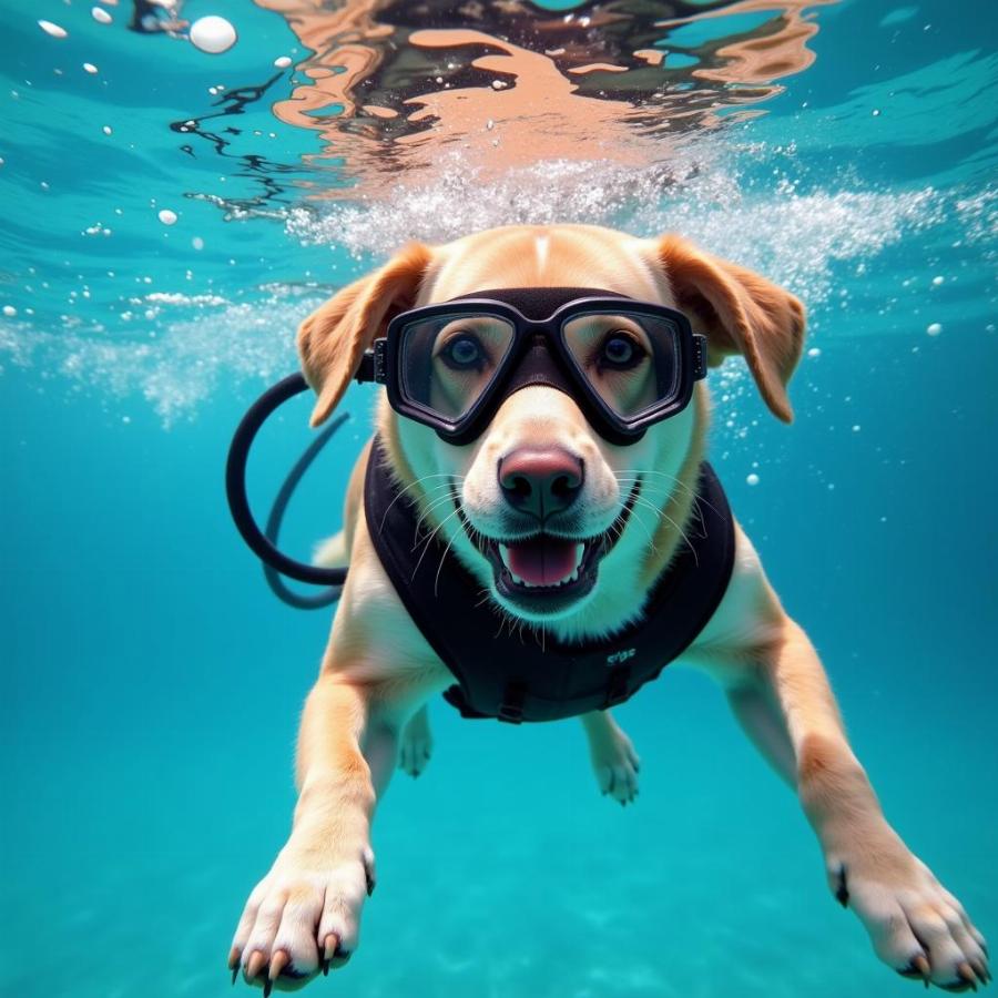 Benefits of Dog Scuba Diving