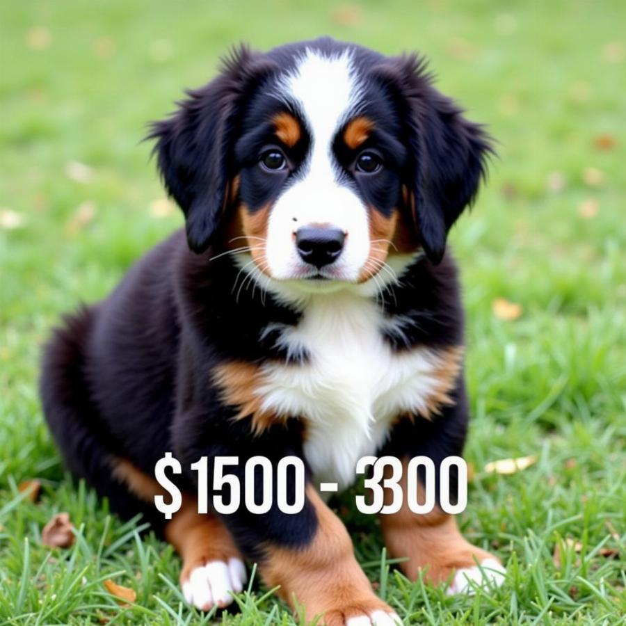 Bernese Mountain Dog Puppy Price Range