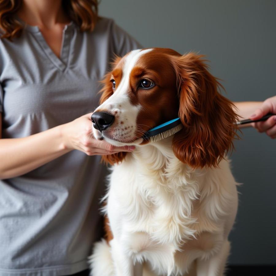 Brittany Spaniel Grooming